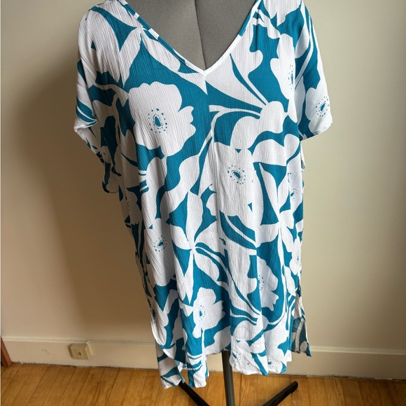 ANNE COLE Tankini Set w Coverup - Picture 1 of 16